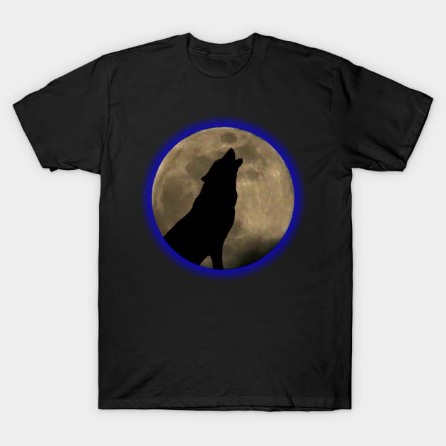 Howling Night T-Shirt by LEM3D